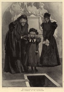 Mr Gladstones begravning av William Small